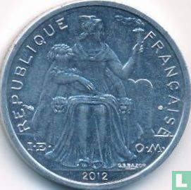 French Polynesia 2 francs 2012 - Image 1