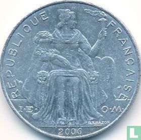 French Polynesia 5 francs 2006 - Image 1