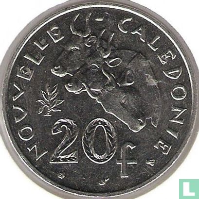 Nieuw-Caledonië 20 francs 2000 - Afbeelding 2