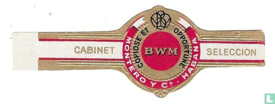 BWM Copiese et opportune Montero y Cª Habana - Seleccion - Cabinet - Image 1