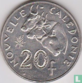 Nieuw-Caledonië 20 francs 2004 - Afbeelding 2