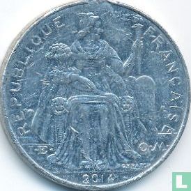 French Polynesia 5 francs 2014 - Image 1