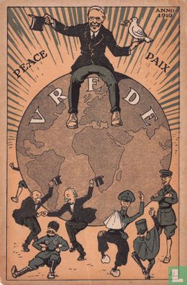 VREDE PEACE PAIX ANNO 1919 - Bild 1
