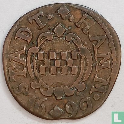 Hamm 3 pfennig 1699 (type 1) - Image 1