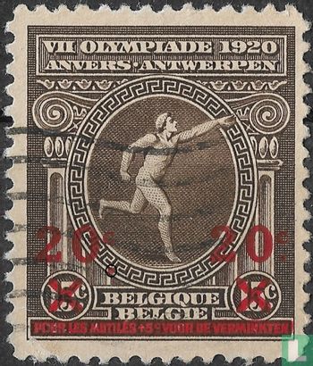 Olympic Games, with overprint