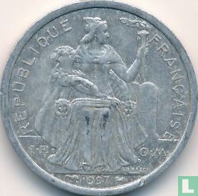 Frans-Polynesië 1 franc 1997 - Afbeelding 1