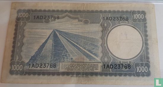 Niederlande - 1000 Gulden 1945 Willem de Zwijger - Bild 2