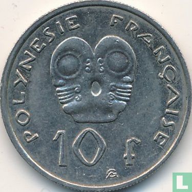 Polynésie française 10 francs 2009 - Image 2