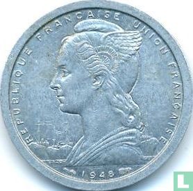 Reunion 1 franc 1948 (type 2) - Afbeelding 1