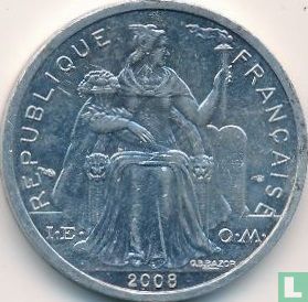 French Polynesia 2 francs 2008 - Image 1