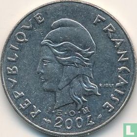 French Polynesia 20 francs 2004 - Image 1