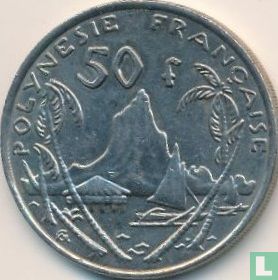 Polynésie française 50 francs 2012 - Image 2