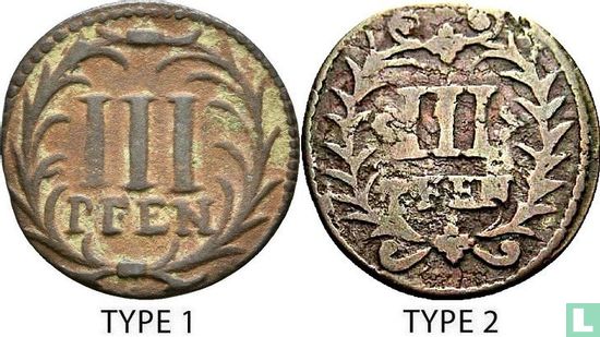 Hamm 3 Pfennig 1699 (Typ 1) - Bild 3
