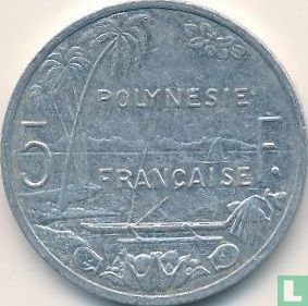 Polynésie française 5 francs 2009 - Image 2
