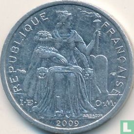 French Polynesia 1 franc 2009 - Image 1