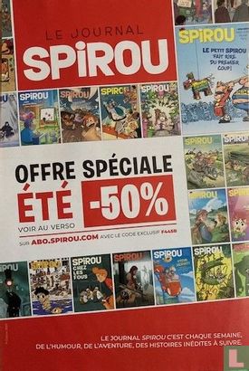 Le journal Spirou. Offre spéciale été -50% - Image 1