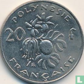 French Polynesia 20 francs 2009 - Image 2