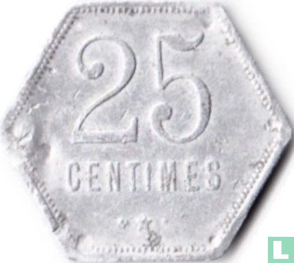 Réunion 25 centimes 1920 - Afbeelding 2