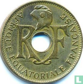 French Equatorial Africa 10 centimes 1943 - Image 2