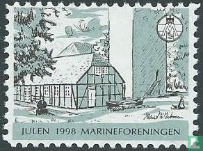 Christmas stamp of the Danish Naval Association