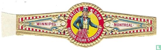 Uncle Sam Havana Cicar Syndicate  - Montreal - Winnipeg - Afbeelding 1