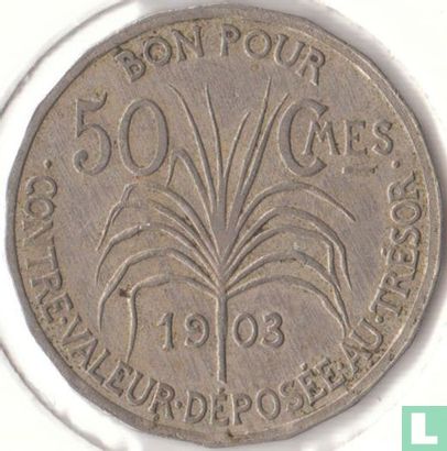 Guadeloupe 50 Centime 1903 - Bild 1