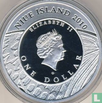 Niue 1 Dollar 2010 (PP) "Lycaena virgaureae" - Bild 1