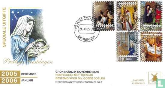Dezember-Briefmarken für wohltätige Zwecke
