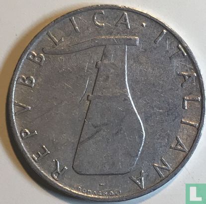 Italien 5 Lire 1955 - Bild 2