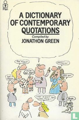 A dictionary of contemporary quotations - Afbeelding 1
