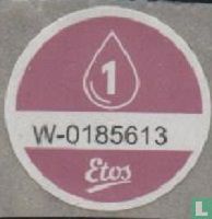 Etos Spaar Sticker met nummer