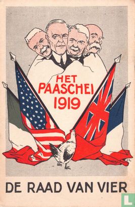 HET PAASCHEI 1919 DE RAAD VAN VIER - Image 1