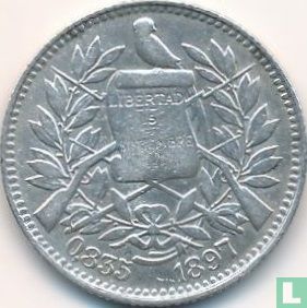 Guatemala 1 real 1897 - Image 1