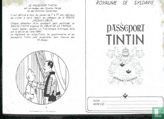 Passeport Tintin - Image 1