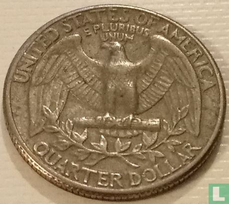 United States ¼ dollar 1980 (D - misstrike) - Image 2