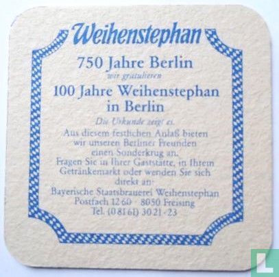 750 Jahre Berlin 100 Jahre Weihenstephan - Afbeelding 1