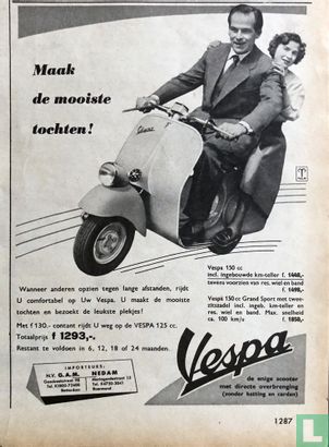 Vespa scooters - Maak de mooiste tochten!