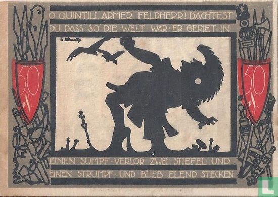 Detmold, Ville - 50 Pfennig (5) 1920 - Image 2