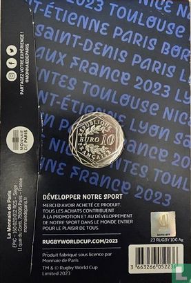 France 10 euro 2023 (folder) "Rugby World Cup in France" - Image 2