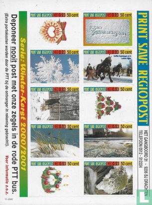 Winter stamps