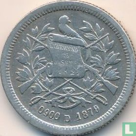 Guatemala 2 reales 1879 - Image 1