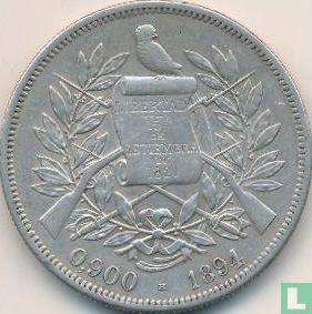 Guatemala 1 Peso 1894 (H) - Bild 1