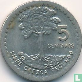 Guatemala 5 centavos 1977 (type 1) - Afbeelding 2