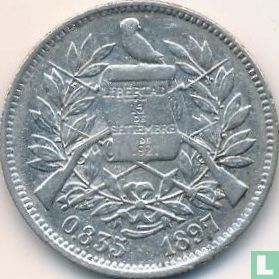 Guatemala 2 reales 1897 - Image 1