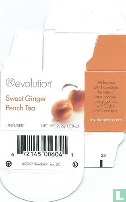 Sweet Ginger Peach Tea    - Afbeelding 1