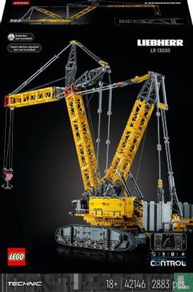 Lego 42146 Liebherr Rubsbandkraan LR1300  - Image 1
