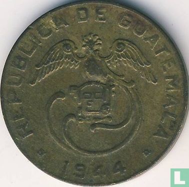 Guatemala 1 Centavo 1944 - Bild 1