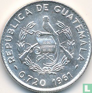 Guatemala 10 Centavo 1961 - Bild 1