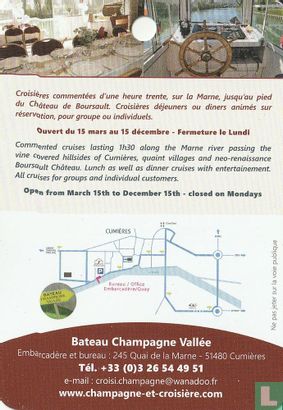 Bateau Champagne Vallée - Afbeelding 2