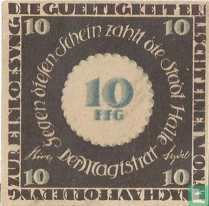 Halle 10 Pfennig - Image 1